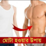 চিকন থেকে মোটা হওয়ার উপায়